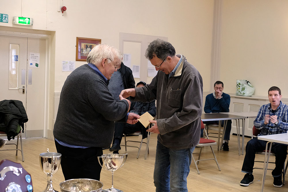 Durham Chess Congress Prize Giving
